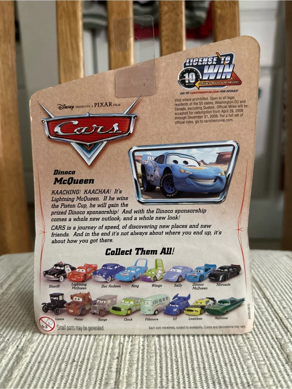Dinoco Lightning McQueen, World of Cars 2006